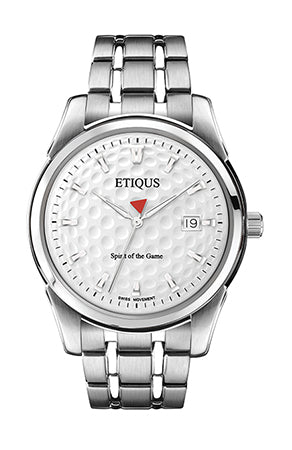 ETIQUS CLASSIC TOUR with Summer White Dial and Stainless Steel Bracelet