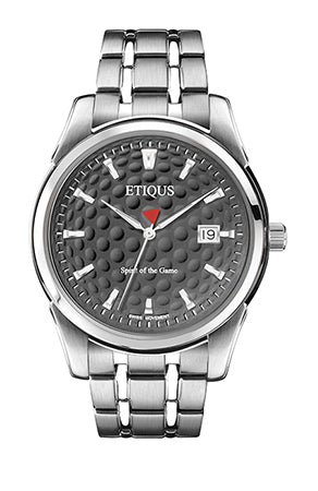 ETIQUS CLASSIC TOUR with Auld Grey Dial and Stainless Steel Bracelet