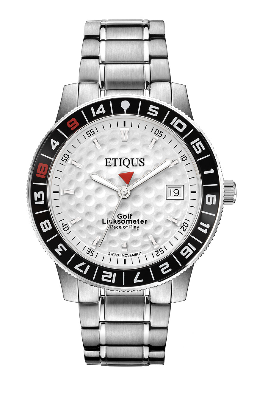 ETIQUS SPORT TOUR with Summer White Dial and Stainless Steel Bracelet