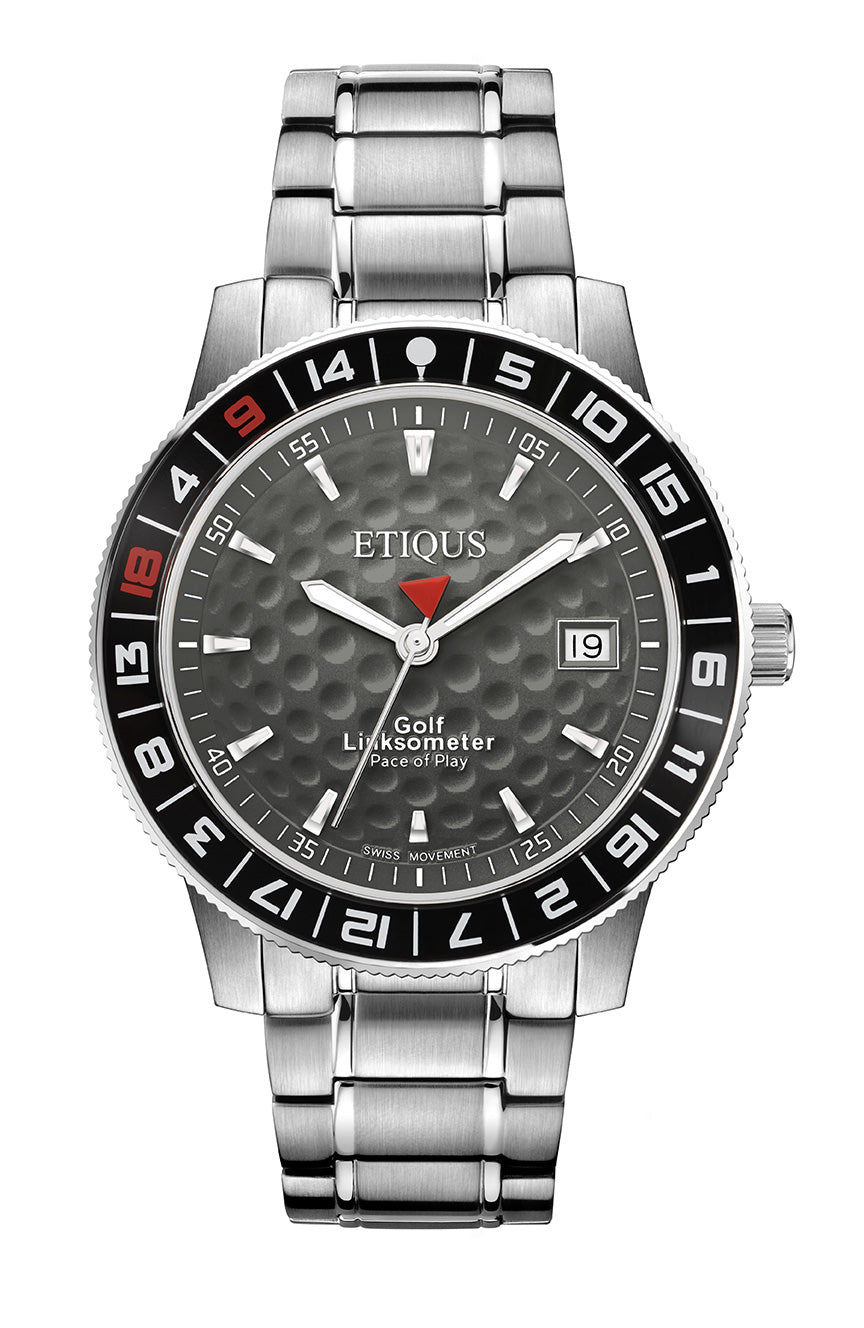 ETIQUS SPORT TOUR with Auld Grey Dial and Stainless Steel Bracelet