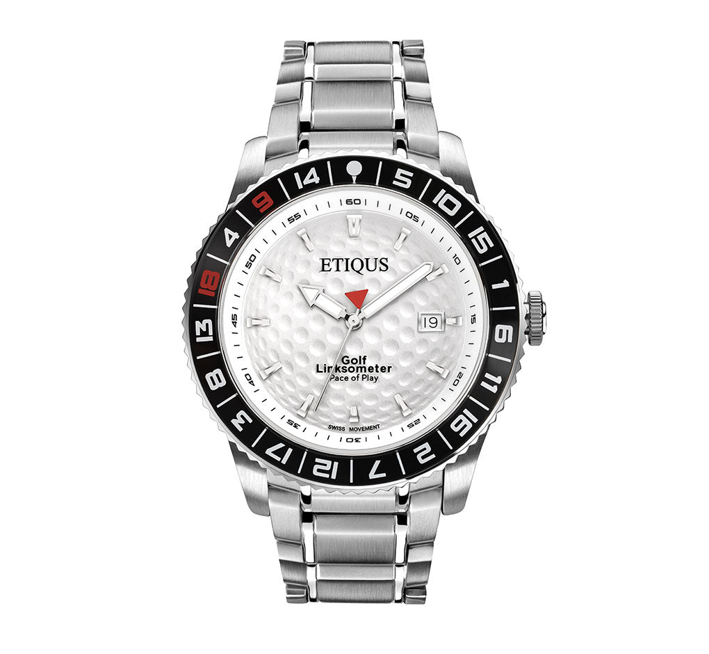 ETIQUS SPORT PRO with Summer White Dial and Stainless Steel Bracelet