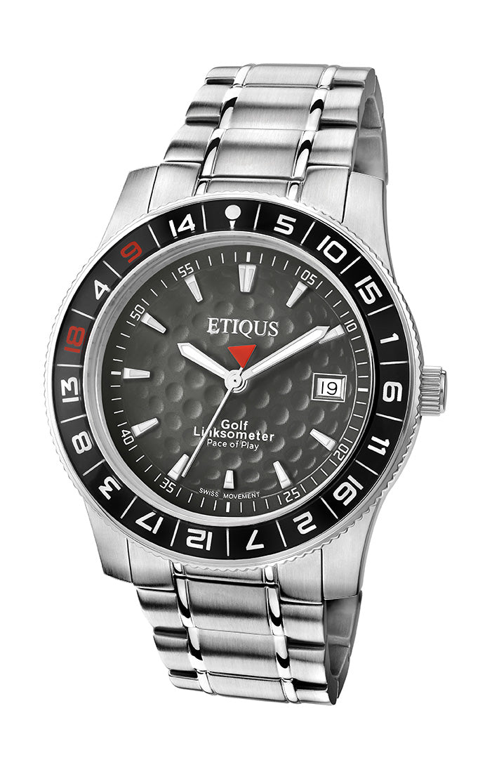 ETIQUS SPORT TOUR with Auld Grey Dial and Stainless Steel Bracelet